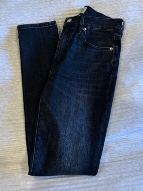 J. Crew Black 9” High-Rise Toothpick Jeans